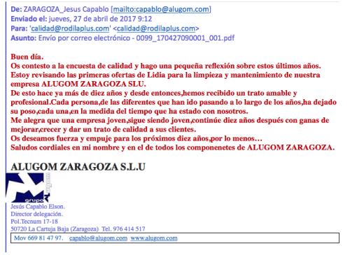 Email Alagom