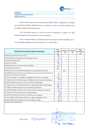 encuesta alugom