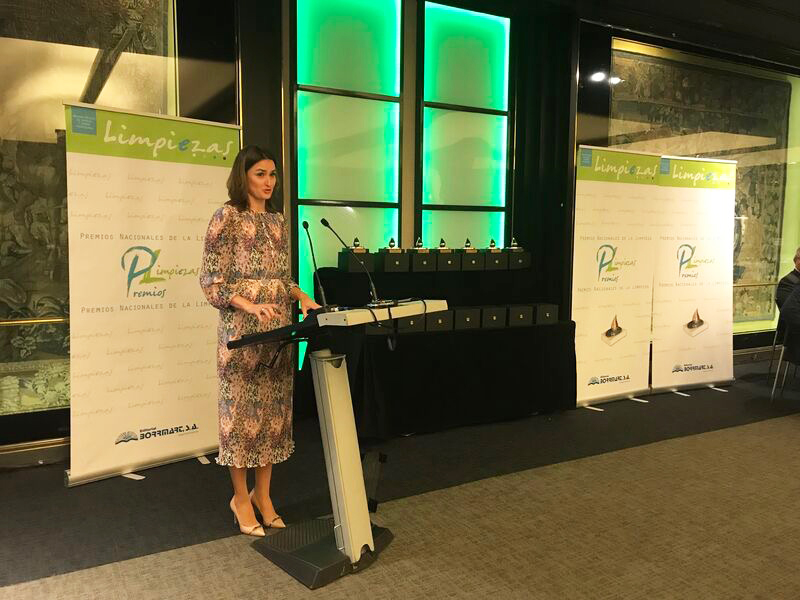 Discurso de Lidia Rodila en los Premios Nacionales de Limpieza