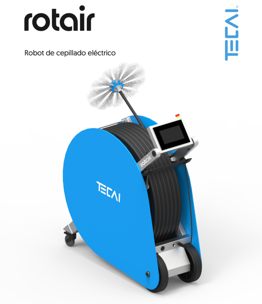 Rotair, un gran apoyo para limpiar conductos de aire