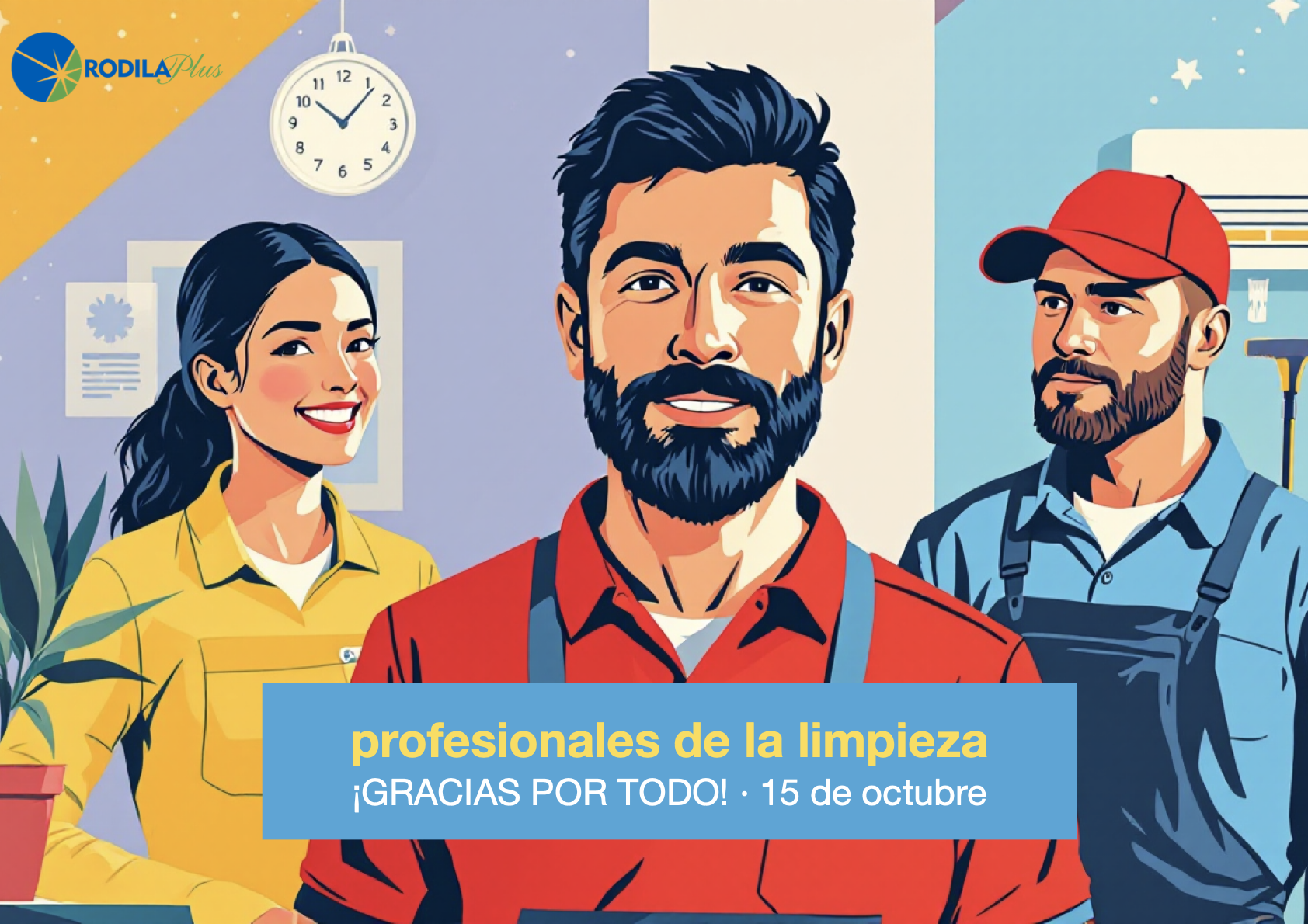 Los profesionales de la limpieza celebran el Día del reconocimiento al personal de limpieza