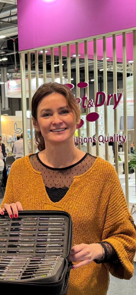 Lidia Rodila en Higyenalia, conmemorando el aniversario de AFELIN