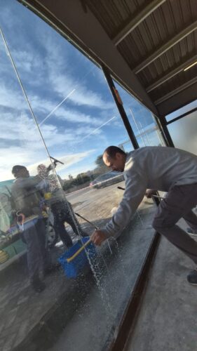 Limpiezas tras inundación en Zaragoza