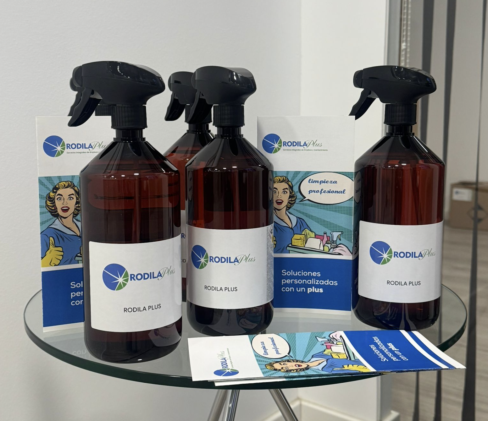 La nueva fragancia Rodila Plus refleja los valores corporativos de esta empresa de limpieza en Zaragoza