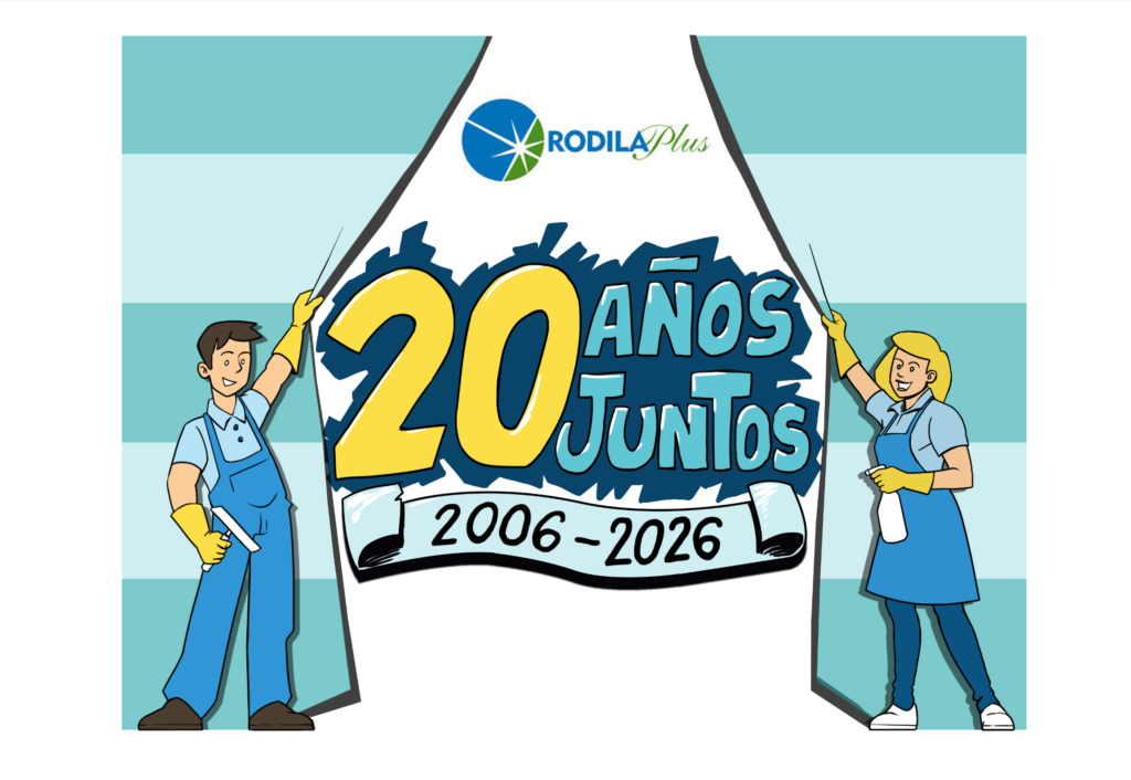 Boceto a color del grafiti del 20 aniversario de Rodila Plus