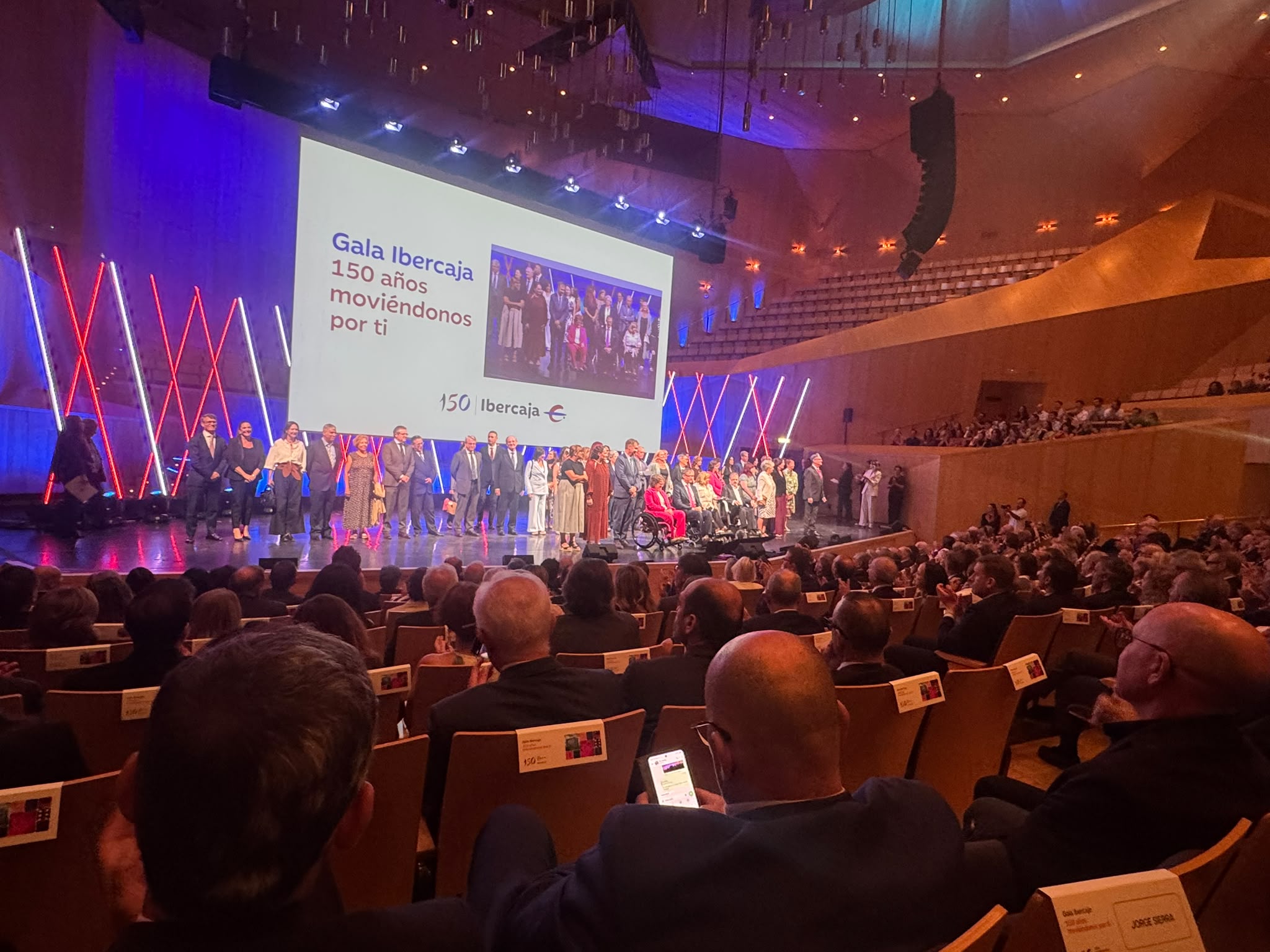 ¡Hemos disfrutado mucho en la Gala del 150 aniversario de Ibercaja!